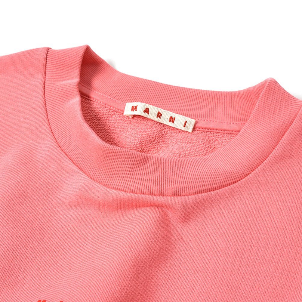 MARNI コットン100% クルーネックロゴスウェットシャツ｜387001-B-54｜GUARDAROBA MILANO OFFICIAL STORE