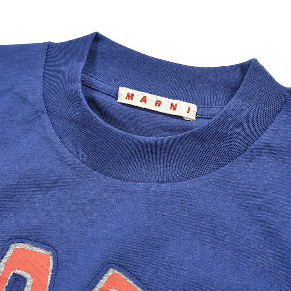 MARNI コットン100% クルーネック半袖ロゴTシャツ｜384785-B-46｜GUARDAROBA MILANO OFFICIAL STORE