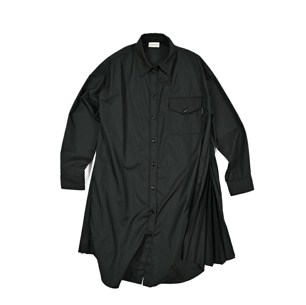 《レディース》MONCLER ポリエステル100% ロングシャツ｜416074｜GUARDAROBA MILANO OFFICIAL STORE