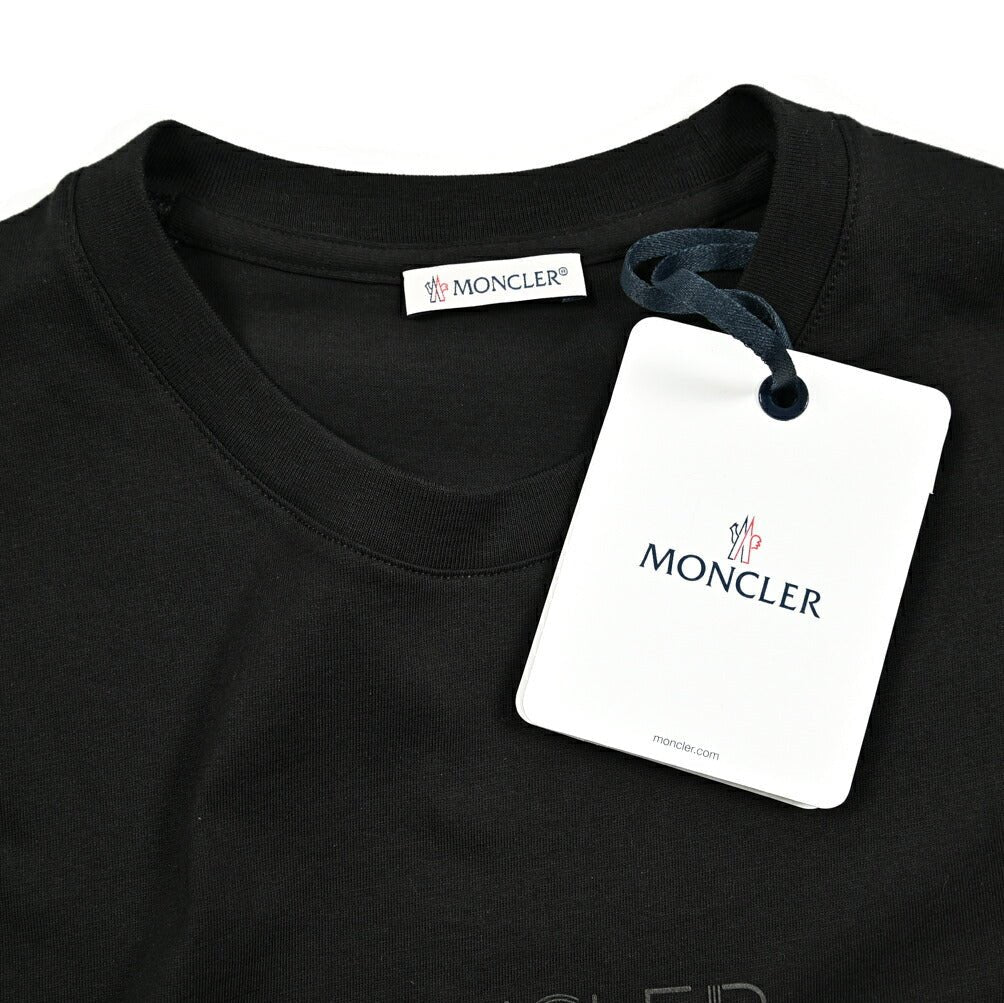 MONCLER コットン100% クルーネック半袖レタリングロゴTシャツ｜GUARDAROBA MILANO OFFICIAL STORE