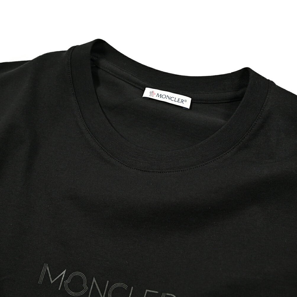 MONCLER コットン100% クルーネック半袖レタリングロゴTシャツ｜GUARDAROBA MILANO OFFICIAL STORE
