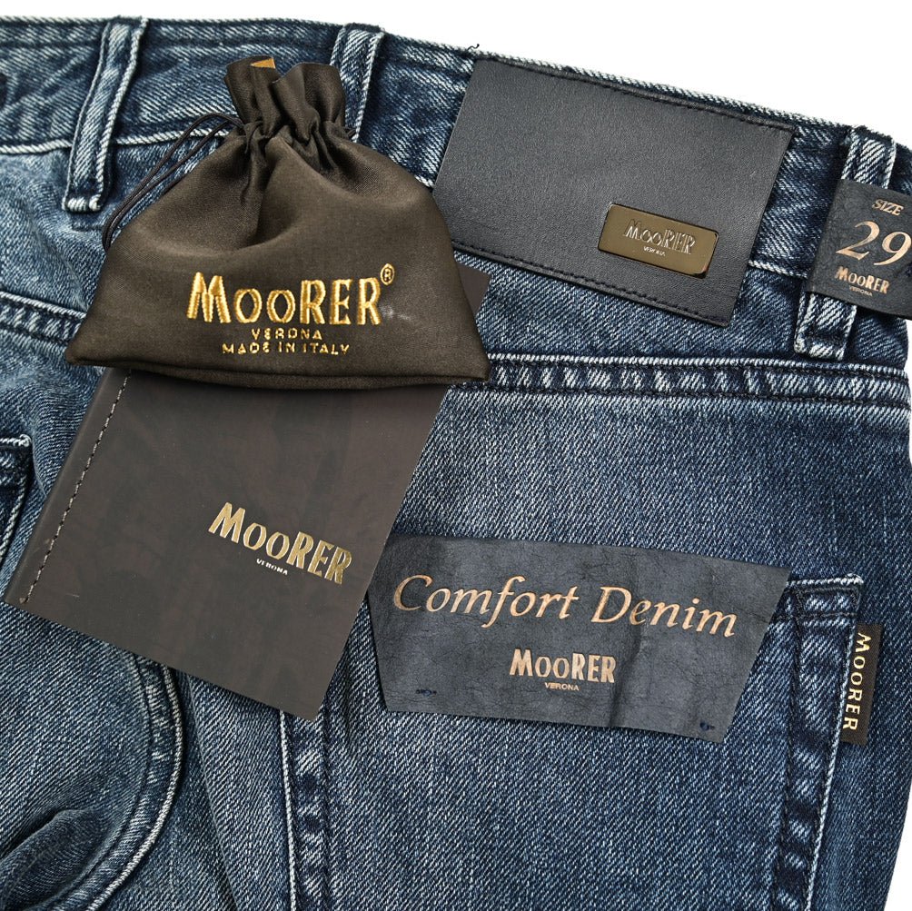 MOORER 974 DC103 ストレッチデニムジーンズ｜418482｜GUARDAROBA MILANO OFFICIAL STORE