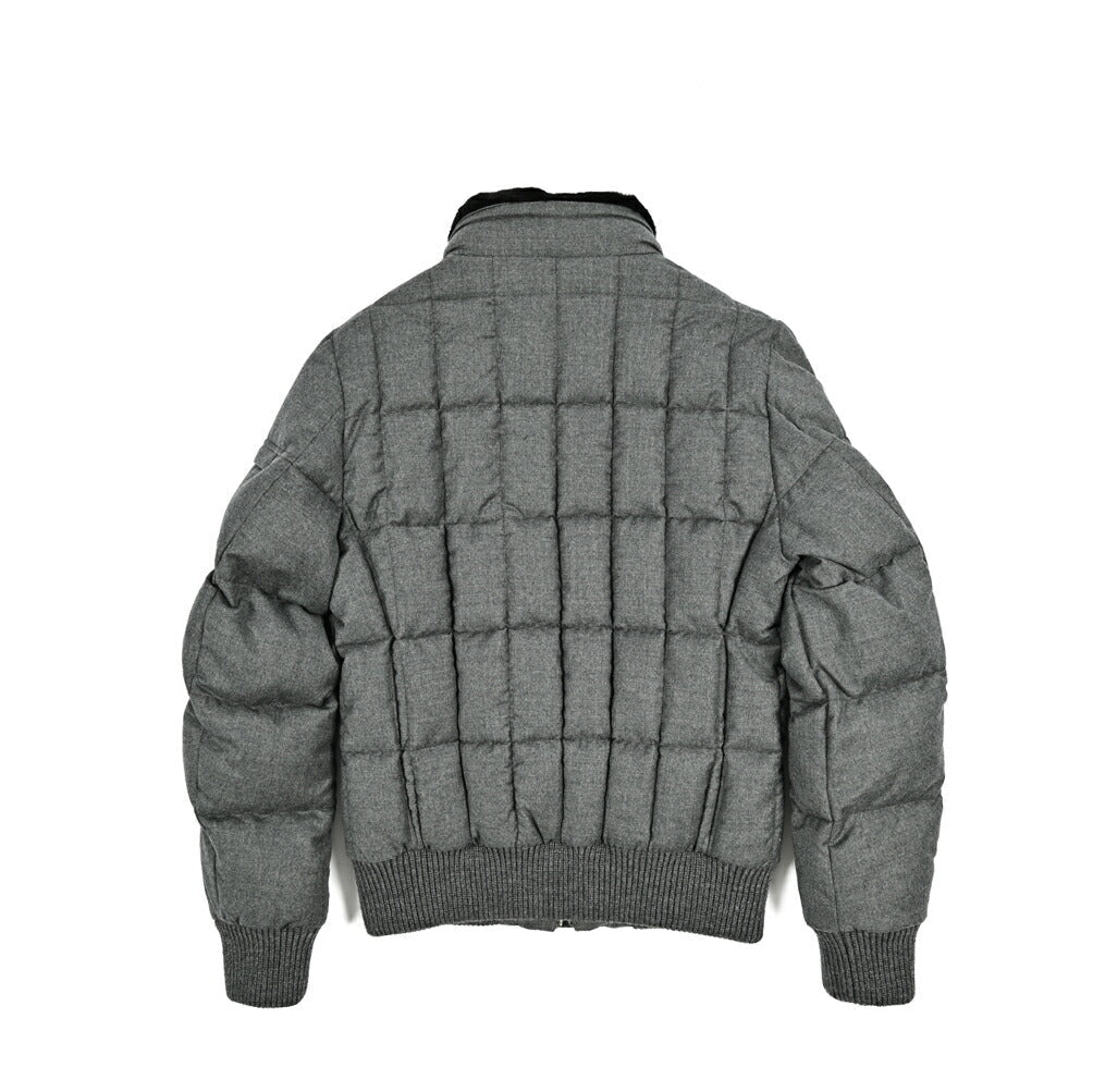 MOORER "AGON - URL" 異素材コンビ スタンドカラーダウンジャケット｜420339 - 46｜GUARDAROBA MILANO OFFICIAL STORE