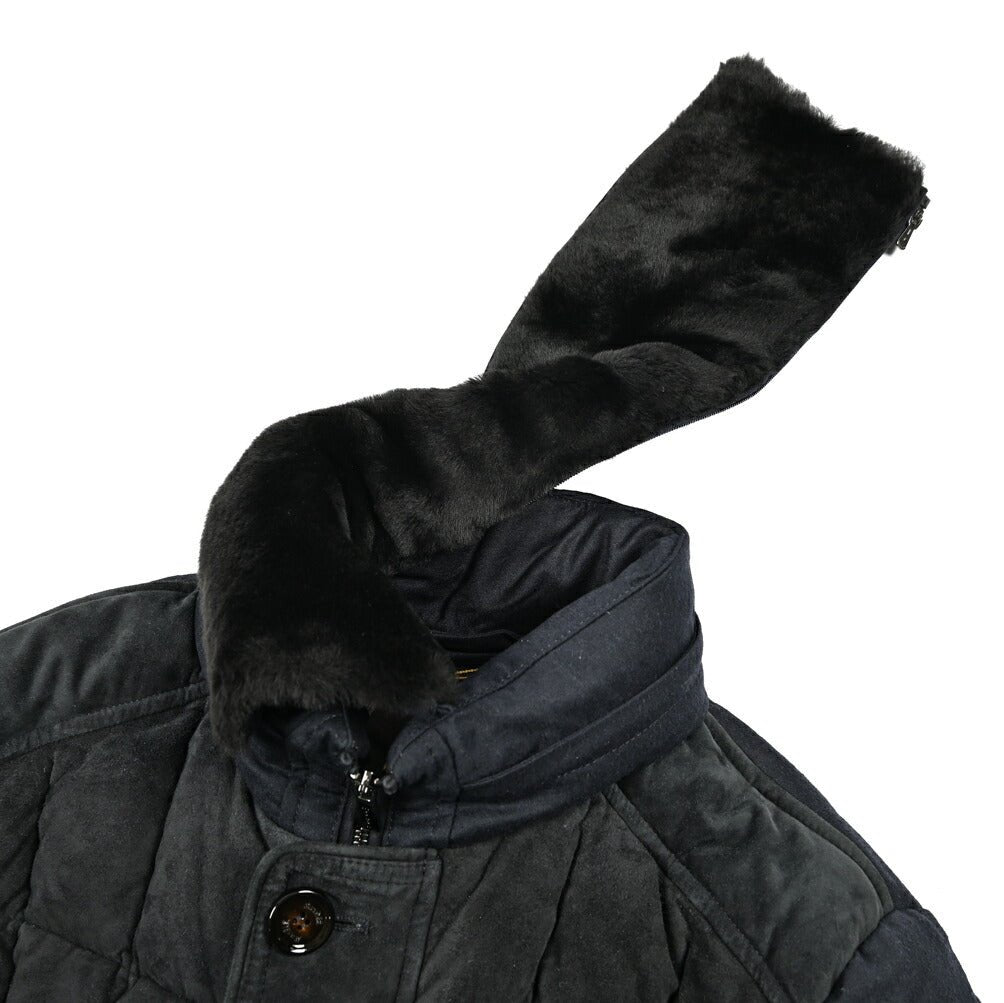 MOORER "AGON - URL" 異素材コンビ スタンドカラーダウンジャケット｜420341｜GUARDAROBA MILANO OFFICIAL STORE