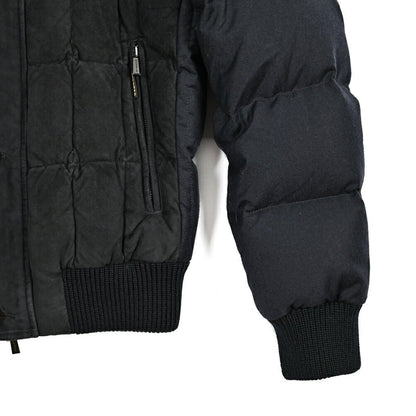 MOORER "AGON - URL" 異素材コンビ スタンドカラーダウンジャケット｜420341｜GUARDAROBA MILANO OFFICIAL STORE