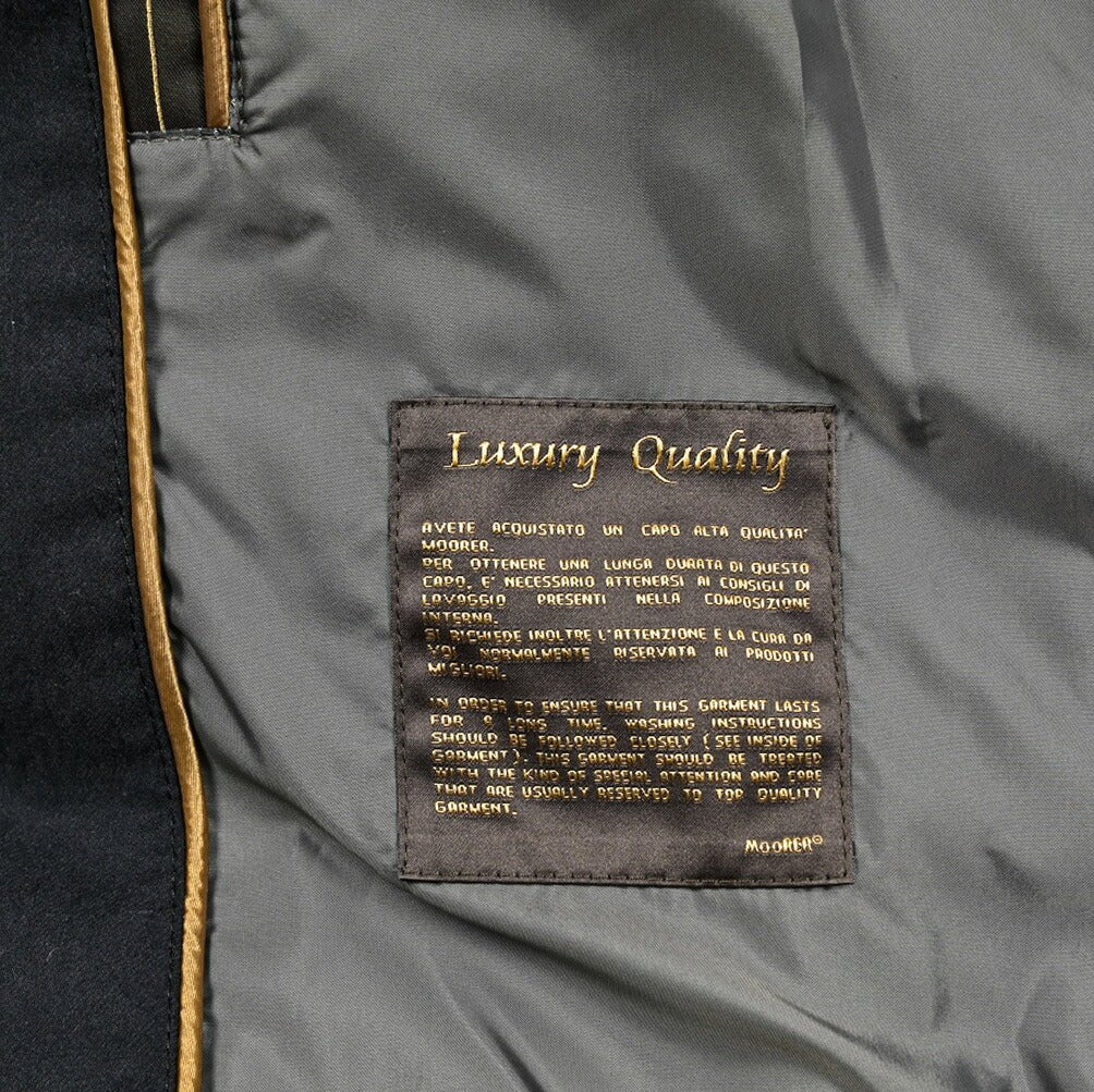 MOORER "AGON - URL" 異素材コンビ スタンドカラーダウンジャケット｜420341｜GUARDAROBA MILANO OFFICIAL STORE