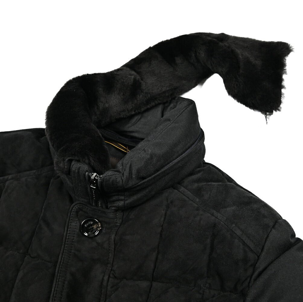 MOORER "AGON - URL" 異素材コンビ スタンドカラーダウンジャケット｜420342｜GUARDAROBA MILANO OFFICIAL STORE