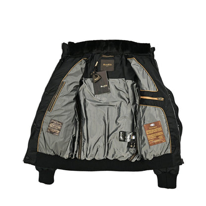 MOORER "AGON - URL" 異素材コンビ スタンドカラーダウンジャケット｜420342｜GUARDAROBA MILANO OFFICIAL STORE