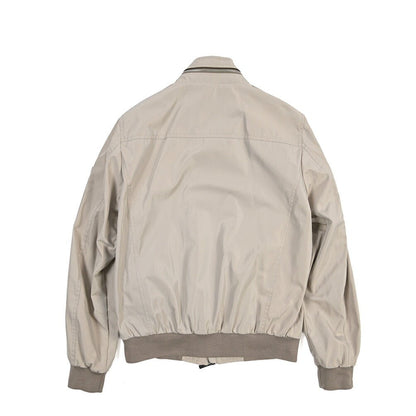 MOORER “AIDEN-WCO” ポリエステル100% 軽撥水スタンドカラーボンバージャケット ベージュ(STONE) 48 | GUARDAROBA MILANO OFFICIAL STORE