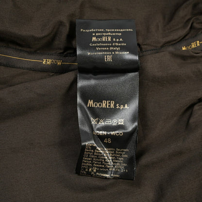 MOORER “AIDEN-WCO” ポリエステル100% 軽撥水スタンドカラーボンバージャケット ベージュ(STONE) 48 | GUARDAROBA MILANO OFFICIAL STORE