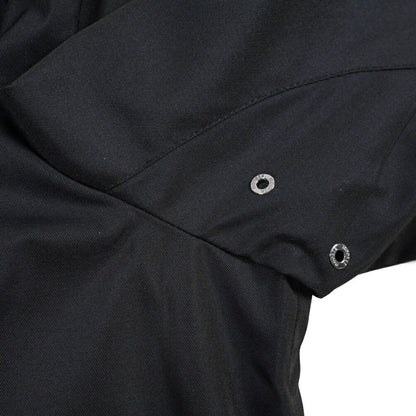 MOORER “AIDEN-WCO” コットン混ポリエステル スタンドカラーブルゾン ネイビー(BLU) 48 | GUARDAROBA MILANO OFFICIAL STORE