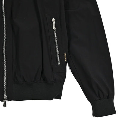 MOORER ALBERTI - KN ストレッチナイロン ダブルジップボンバージャケット / ACQUA RESISTANT(撥水)｜435935-48｜GUARDAROBA MILANO OFFICIAL STORE