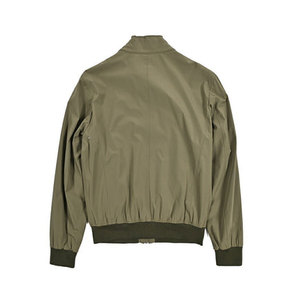MOORER ALBERTI - KN ストレッチナイロン ダブルジップボンバージャケット / ACQUA RESISTANT(撥水)｜435941｜GUARDAROBA MILANO OFFICIAL STORE