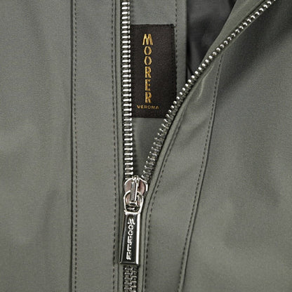 MOORER ALBERTI - KN ストレッチナイロン シングルライダースジャケット / ACQUA RESISTANT(撥水)｜436045｜GUARDAROBA MILANO OFFICIAL STORE