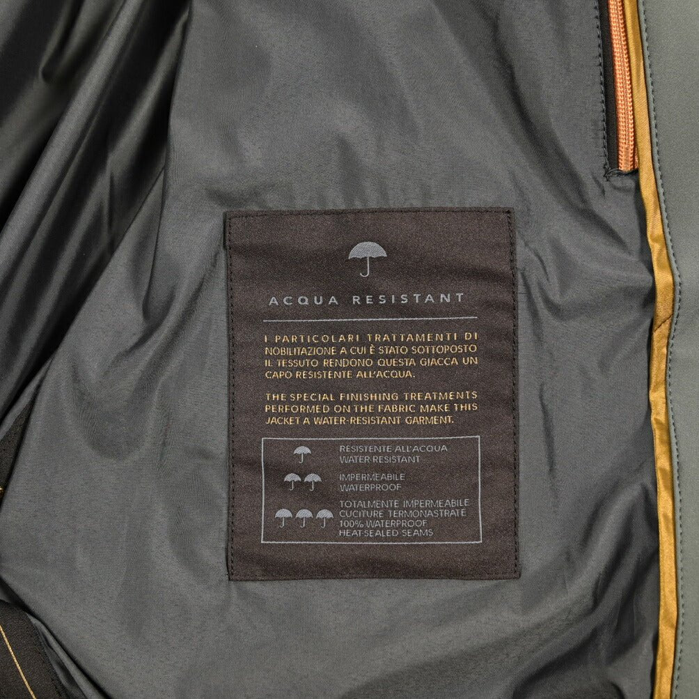 MOORER ALBERTI - KN ストレッチナイロン シングルライダースジャケット / ACQUA RESISTANT(撥水)｜436045｜GUARDAROBA MILANO OFFICIAL STORE