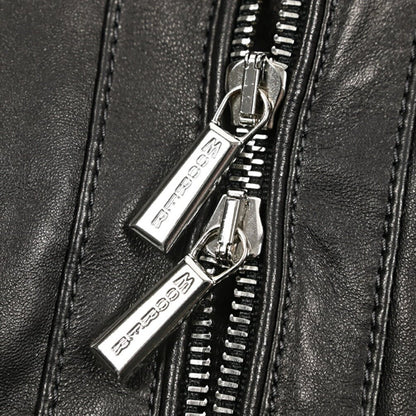 MOORER ALBERTI - PE シングルライダースレザージャケット｜436040｜GUARDAROBA MILANO OFFICIAL STORE