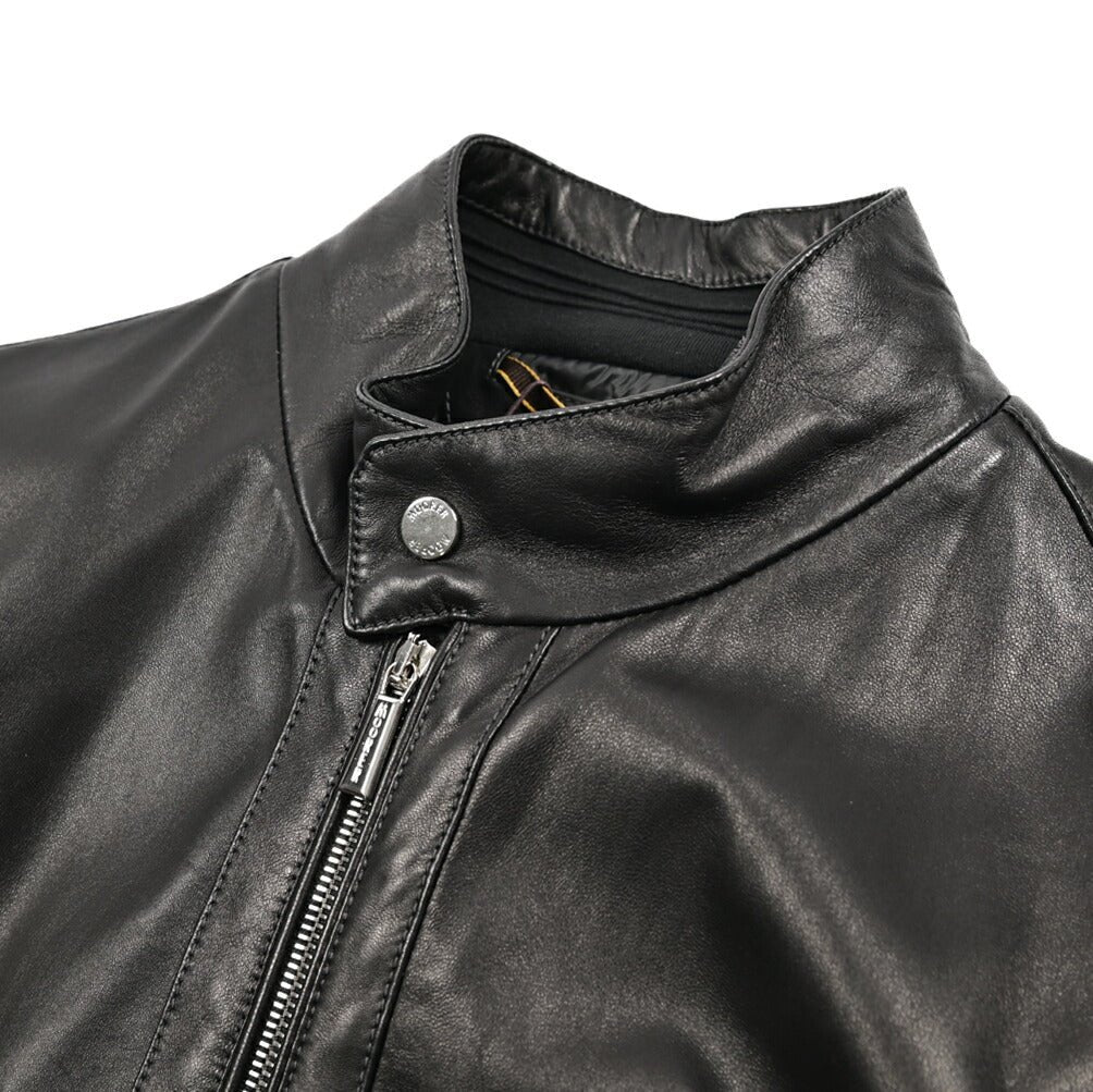 MOORER ALBERTI - PE シングルライダースレザージャケット｜436040｜GUARDAROBA MILANO OFFICIAL STORE