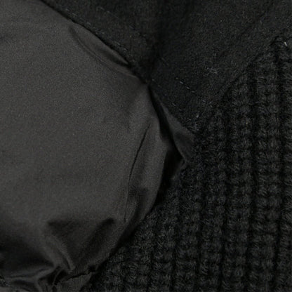 MOORER “ALLORI-LSM” カシミヤ混ウール フード付きダウンジャケット ブラック(NERO) 46 | GUARDAROBA MILANO OFFICIAL STORE