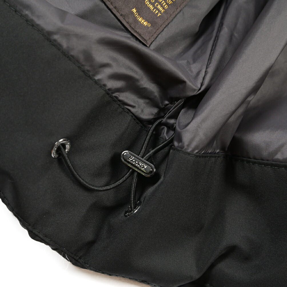 MOORER “ALLORI-LSM” カシミヤ混ウール フード付きダウンジャケット ブラック(NERO) 46 | GUARDAROBA MILANO OFFICIAL STORE