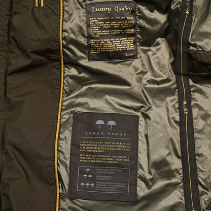 MOORER "ALPES - 4DM" ナイロン100% ファーフード付きダウンジャケット / ACQUA PROOF (防水)｜420368 - 46｜GUARDAROBA MILANO OFFICIAL STORE