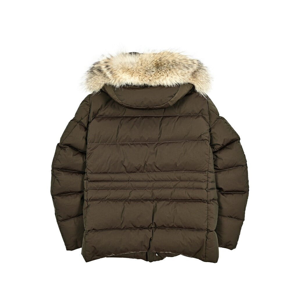 MOORER "ALPES - 4DM" ナイロン100% ファーフード付きダウンジャケット / ACQUA PROOF (防水)｜420368 - 46｜GUARDAROBA MILANO OFFICIAL STORE