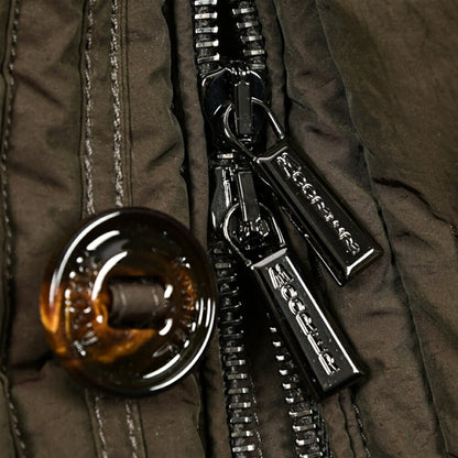 MOORER "ALPES - 4DM" ナイロン100% ファーフード付きダウンジャケット / ACQUA PROOF (防水)｜420368 - 46｜GUARDAROBA MILANO OFFICIAL STORE