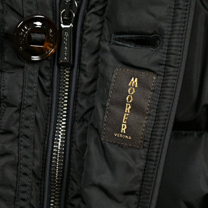MOORER "ALPES - AMC" ナイロン100% ファーフード付きダウンジャケット｜420442｜GUARDAROBA MILANO OFFICIAL STORE