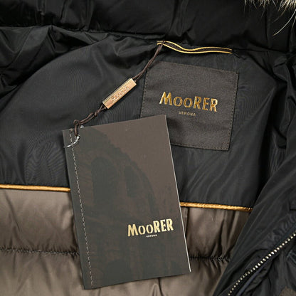 MOORER "ALPES - AMC" ナイロン100% ファーフード付きダウンジャケット｜420442｜GUARDAROBA MILANO OFFICIAL STORE