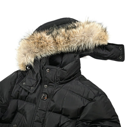 MOORER "ALPES - AMC" ナイロン100% ファーフード付きダウンジャケット｜420442｜GUARDAROBA MILANO OFFICIAL STORE