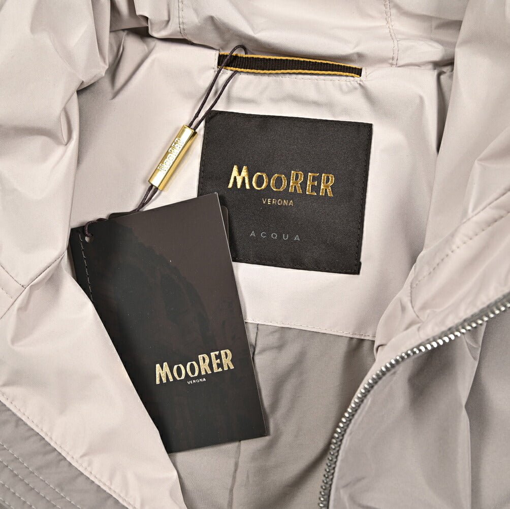 MOORER ALVIN - STP ポリエステル100% フード付きコート / ACQUA PROOF(防水)｜435905-50｜GUARDAROBA MILANO OFFICIAL STORE