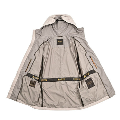 MOORER ALVIN - STP ポリエステル100% フード付きジップアップコート / ACQUA PROOF(防水)｜436838｜GUARDAROBA MILANO OFFICIAL STORE