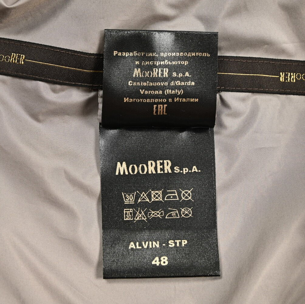 MOORER ALVIN - STP ポリエステル100% フード付きジップアップコート / ACQUA PROOF(防水)｜436838｜GUARDAROBA MILANO OFFICIAL STORE