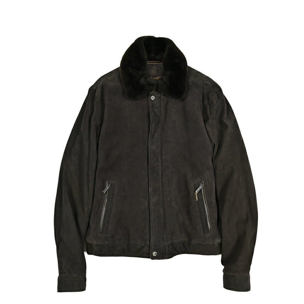 MOORER "ANFOSSI - UR" スエードレザー 中綿フライトジャケット｜420485｜GUARDAROBA MILANO OFFICIAL STORE