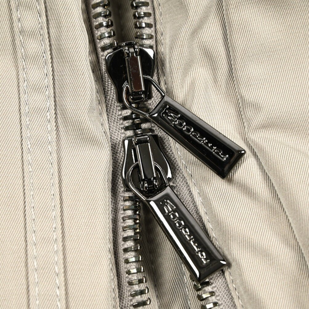 MOORER "ARISTOTELE - WCO" コットン混ポリエステル ファーフード付きダウンコート｜420285 - 44｜GUARDAROBA MILANO OFFICIAL STORE