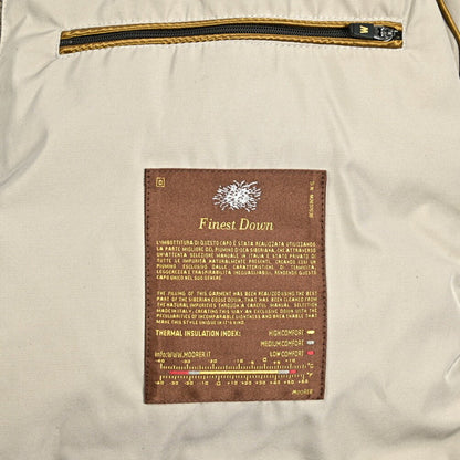 MOORER "ARISTOTELE - WCO" コットン混ポリエステル ファーフード付きダウンコート｜420285 - 44｜GUARDAROBA MILANO OFFICIAL STORE