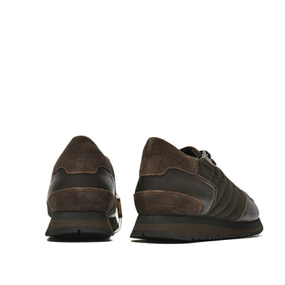MOORER BALBO - NPP レザーコンビネーションスニーカー｜420269｜GUARDAROBA MILANO OFFICIAL STORE