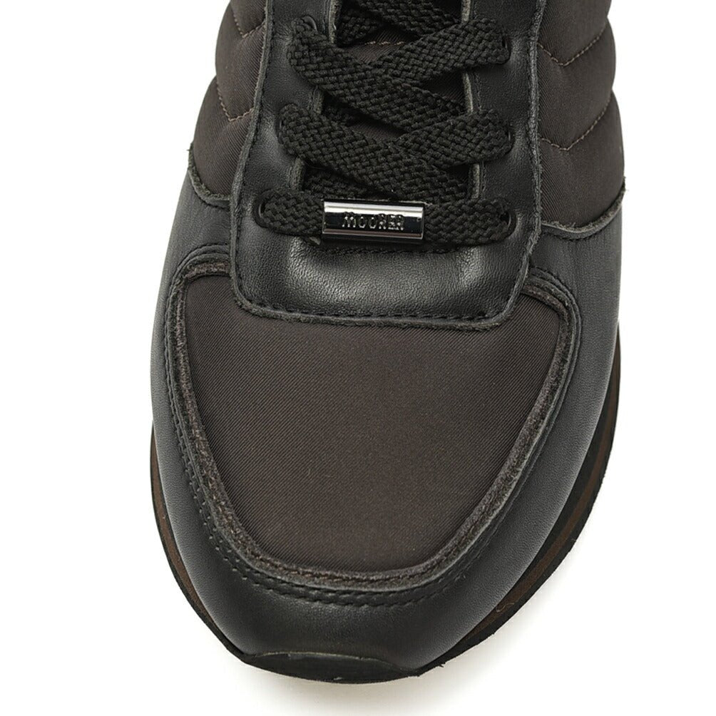 MOORER BALBO - NPP スエードレザーコンビネーションスニーカー｜420270 - 39｜GUARDAROBA MILANO OFFICIAL STORE