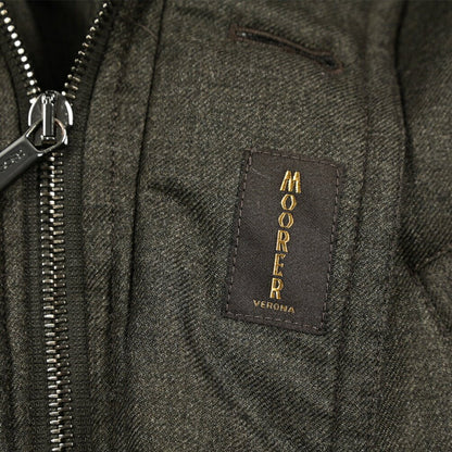 MOORER "BALDO - CL" カシミヤ100% ファーフード付きダウンコート (Loro Piana STORM SYSTEM)｜420333 - 46｜GUARDAROBA MILANO OFFICIAL STORE