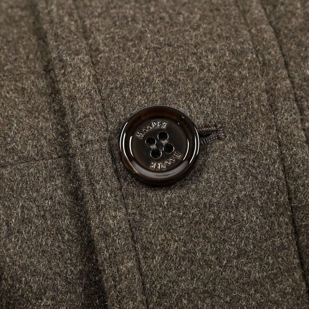 MOORER "BALDO - IL" カシミヤ100% ファーフード付きダウンコート (Loro Piana STORM SYSTEM)｜420417｜GUARDAROBA MILANO OFFICIAL STORE