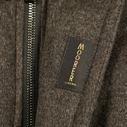 MOORER "BALDO - IL" カシミヤ100% ファーフード付きダウンコート (Loro Piana STORM SYSTEM)｜420417｜GUARDAROBA MILANO OFFICIAL STORE