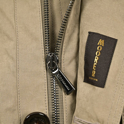 MOORER BARALDI - S1 ポリエステル混コットン フィールドジャケット / ACQUA RESISTANT(撥水)｜435943-48｜GUARDAROBA MILANO OFFICIAL STORE