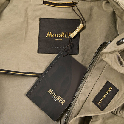 MOORER BARALDI - S1 ポリエステル混コットン フィールドジャケット / ACQUA RESISTANT(撥水)｜435943-48｜GUARDAROBA MILANO OFFICIAL STORE
