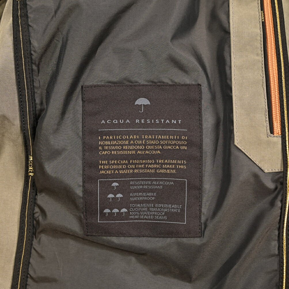 MOORER BARALDI - S1 ポリエステル混コットン フィールドジャケット / ACQUA RESISTANT(撥水)｜435943-48｜GUARDAROBA MILANO OFFICIAL STORE