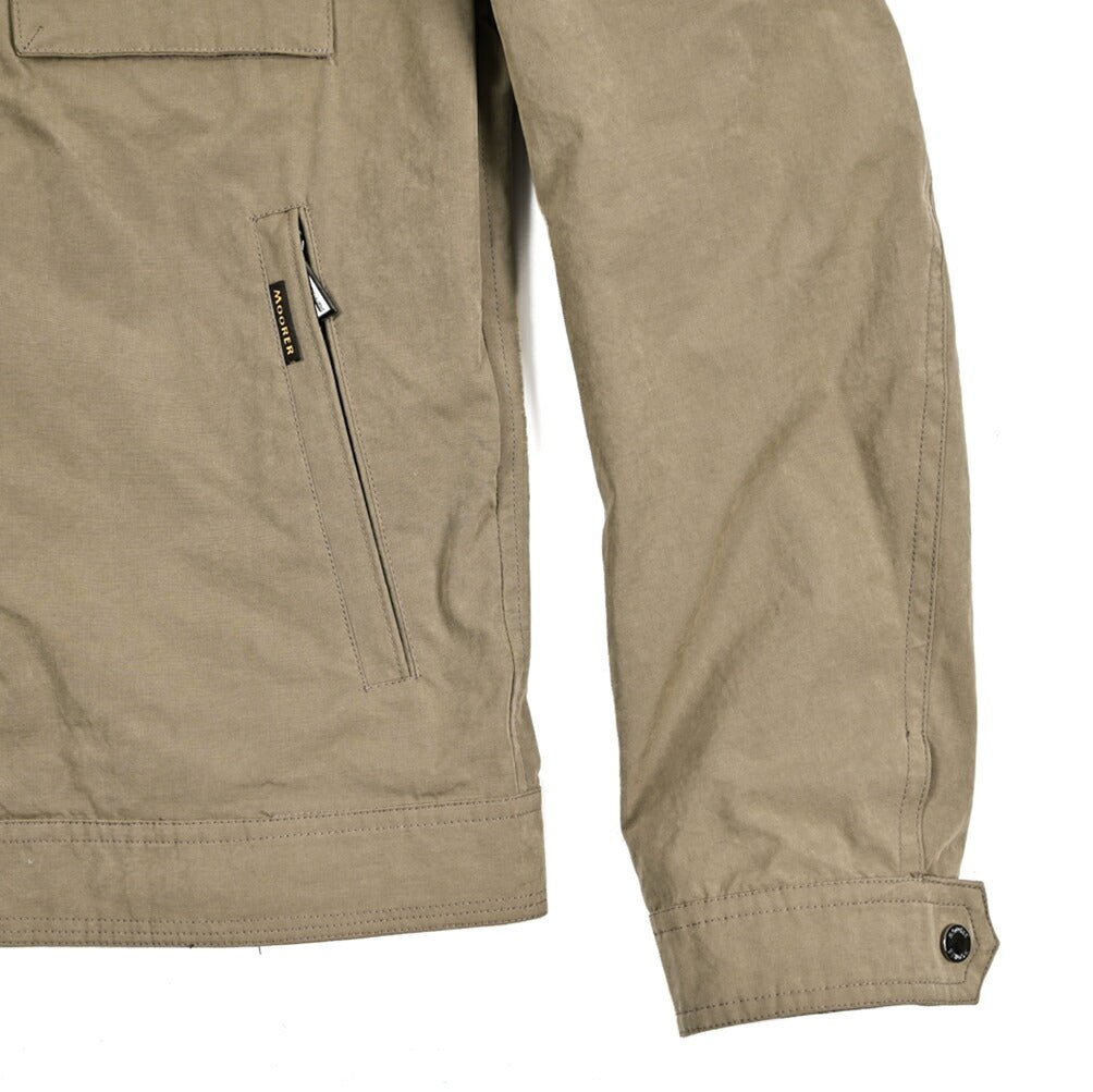MOORER BARALDI - S1 ポリエステル混コットン フィールドジャケット / ACQUA RESISTANT(撥水)｜435943-48｜GUARDAROBA MILANO OFFICIAL STORE