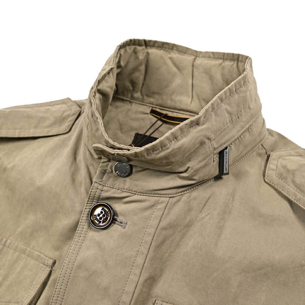 MOORER BARALDI - S1 ポリエステル混コットン フィールドジャケット / ACQUA RESISTANT(撥水)｜435943-48｜GUARDAROBA MILANO OFFICIAL STORE