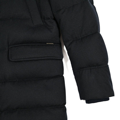 MOORER "BARBIERI - IL" カシミヤ100% ファーフード付きダウンコート｜420441｜GUARDAROBA MILANO OFFICIAL STORE