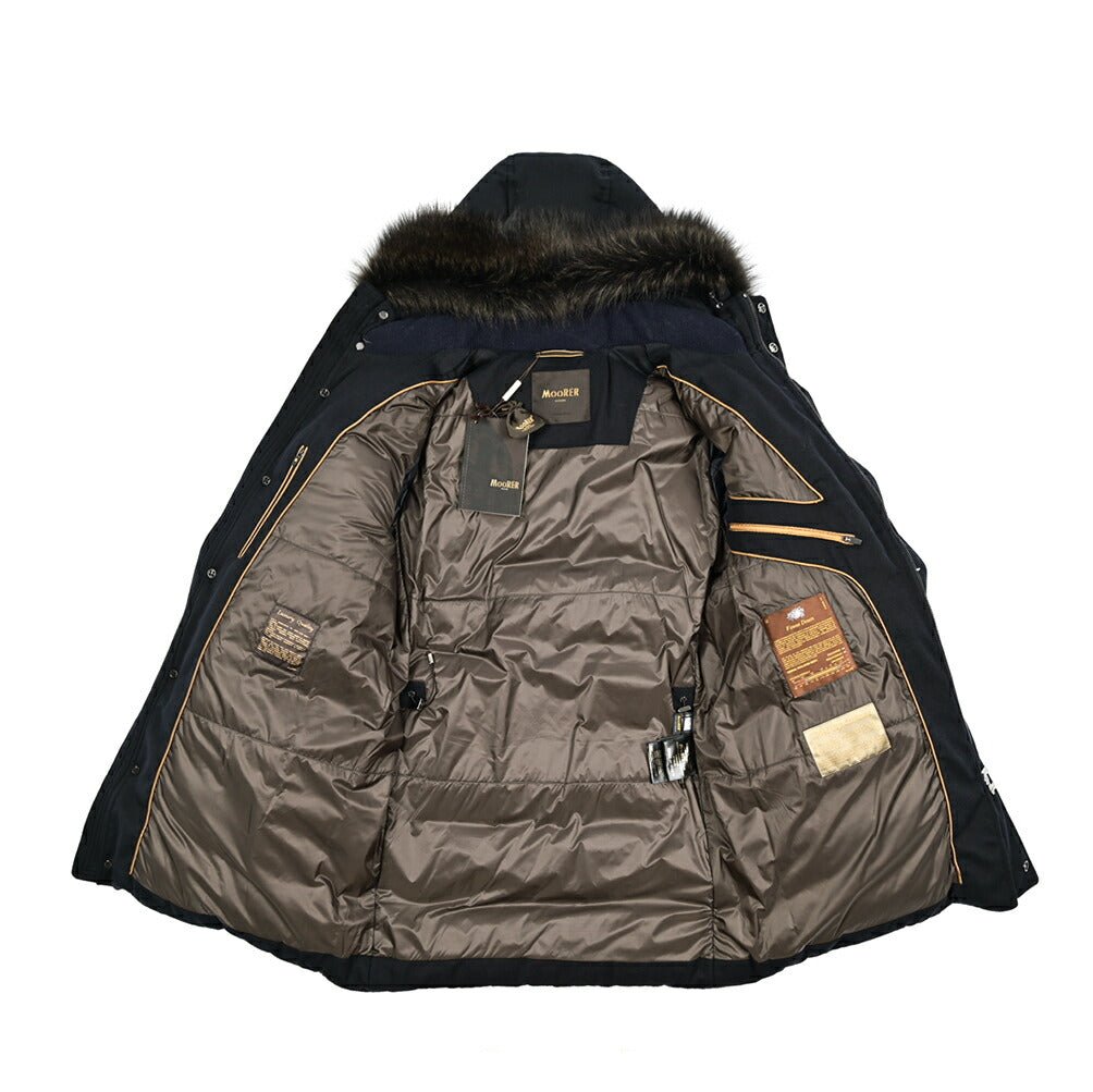 極美品★MOORER★2023★JAN MAYEN★リバーシブルダウンコート★ Pre WINTER SALE｜MOORER ムーレー / BARBIERI-IL カシミヤ100% ファー
