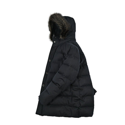 MOORER "BARBIERI - IL" カシミヤ100% ファーフード付きダウンコート｜420441｜GUARDAROBA MILANO OFFICIAL STORE