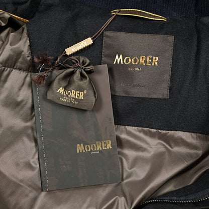 MOORER "BARBIERI - IL" カシミヤ100% ファーフード付きダウンコート｜420441｜GUARDAROBA MILANO OFFICIAL STORE