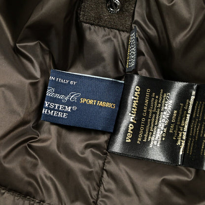 MOORER "BARBIERI - IL" カシミヤ100% ファーフード付きダウンコート (Loro Piana STORM SYSTEM)｜420337 - 56｜GUARDAROBA MILANO OFFICIAL STORE